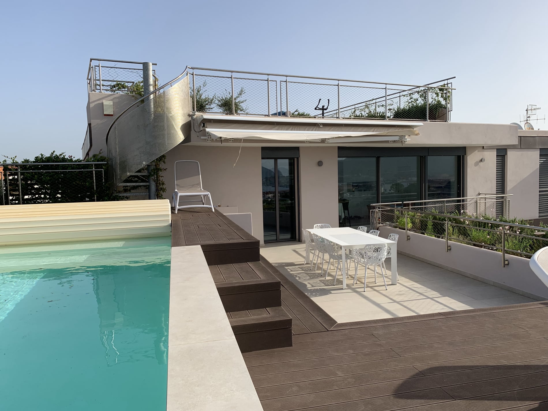 Apartment view from the terrace